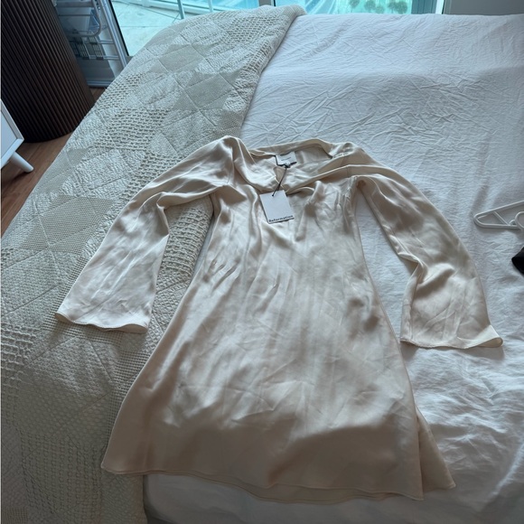 Reformation Dresses & Skirts - Reformation Almond Pike Satin Dress